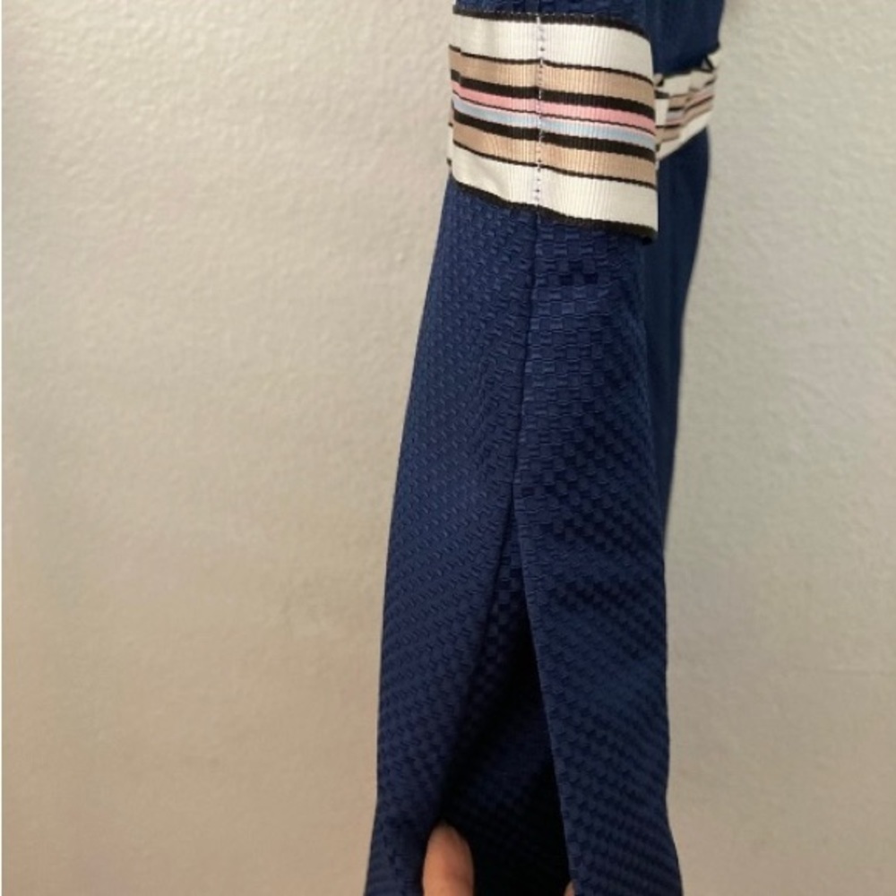 Ellen Tracy Royal Blue Sleeveless With Pockets Size 12 Office Casual Dress BNWT - Picture 4 of 8